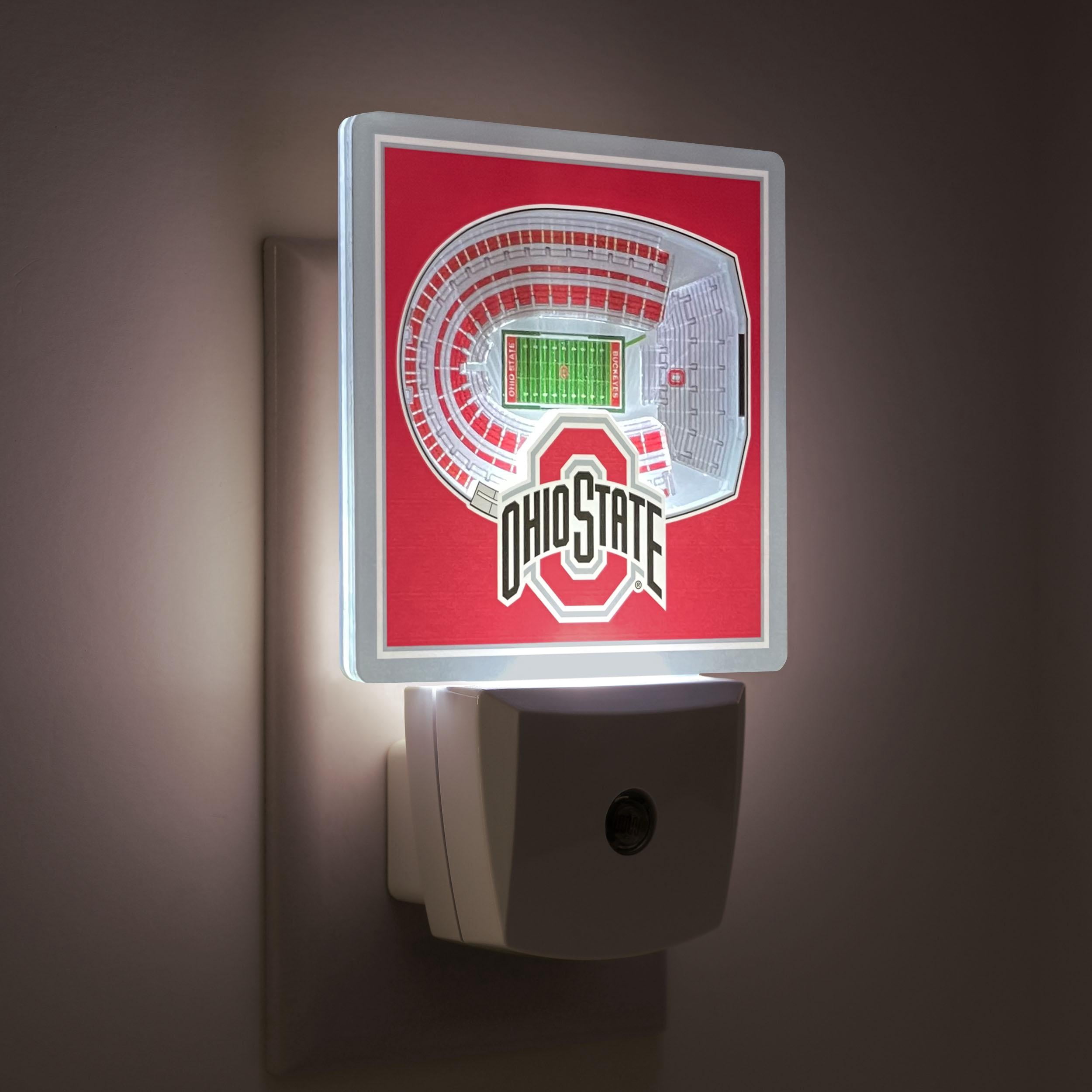YouTheFan NCAA Ohio State Buckeyes StadiumView Nite Light