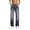 (New12)Dark Blue, variant on Trendy Wide Leg Denim Trousers for Women Loose Fit High Waisted Cuffed Ankle Baggy Jeans Effortless Chic Casual Daily Pants