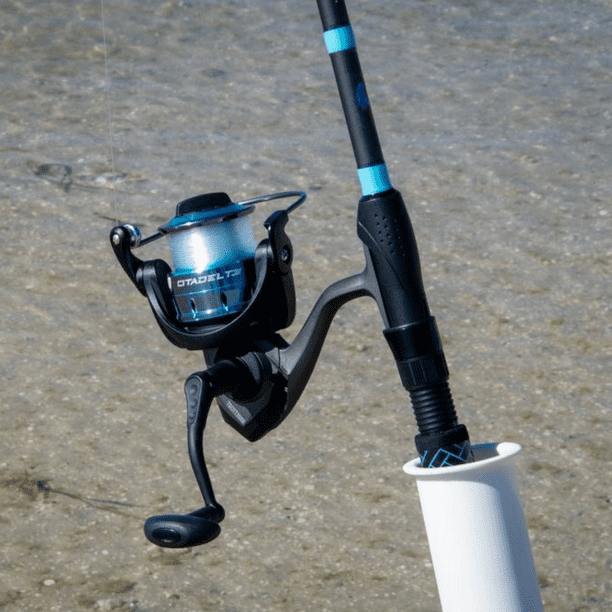 citadel fishing reels Tsunami Citadel T3 7' Medium Action 2-Piece Saltwater Spinning Combo with  EVA Grips