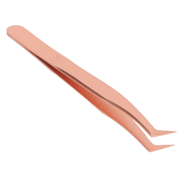 Pinzas De Pestañas Con Punta Curva, Pinzas De Extensión De Pestañas, Diseño Ergonómico De Selección Precisa Para Pestañas Postizas Adecuadas Para Uso En Salones