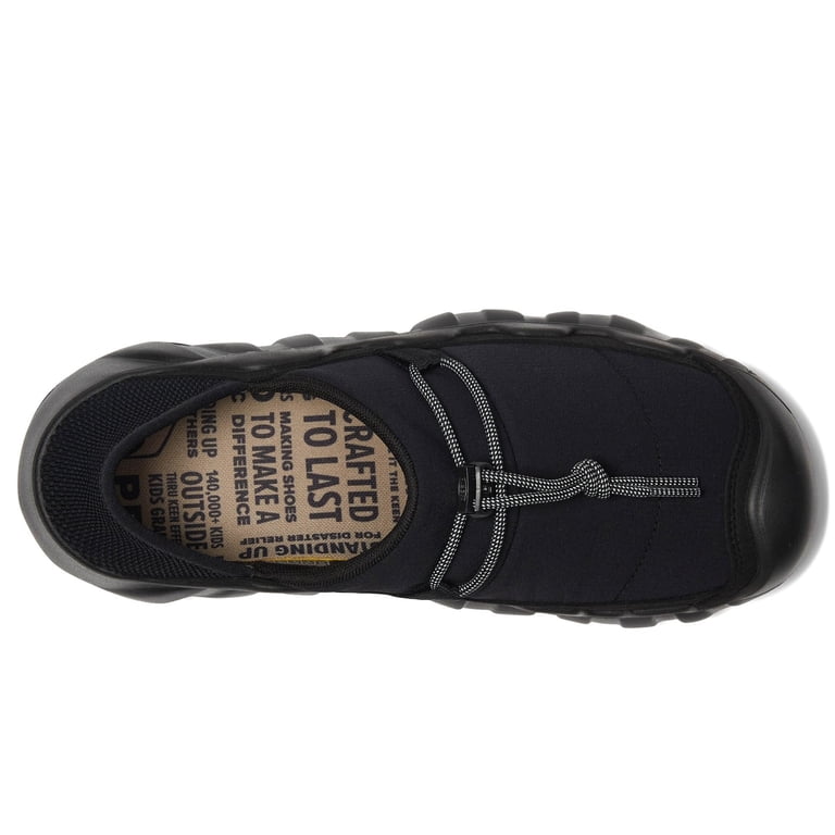 Keen Hypowser Crushback Slip-On Shoes‎ Mens 9.5 Black Quilted Bungee KEEN Men main image 3