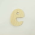 thumbnail image 1 of Package of 1, 8 Inch X 3/4" Thickness Baltic Birch Wood Letter e in The Goudy Heavy Font, Thick, Lower Case for Art & Craft Project, Made in USA, 1 of 3