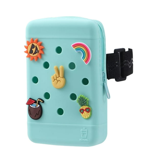 HCVUINL Silicona para Botella Con 5 Colgantes Carrito Mano para Botella para 40 Oz Y St (azul Claro)