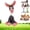 1pcs D, variant on 2026 New Indestructible Dog Toys Indestructible Plush Dog Toy for Aggressive Chewers, Donkey Dog Toy Robust Plush, Interactive Squeaky Soft Puppy Chew Toy, Teething Toys for Small Medium Large Dogs