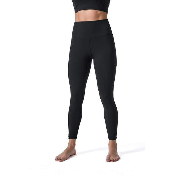 Athletic Works Women's Interlock knit Core Yoga Pant Black, Sizes XS-XXL 