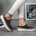 thumbnail image 6 of ZTTD Women's Fashion Casual Hollow-Out Round Toe Slip On Shoes Thick Bottom Sneakers, 6 of 9