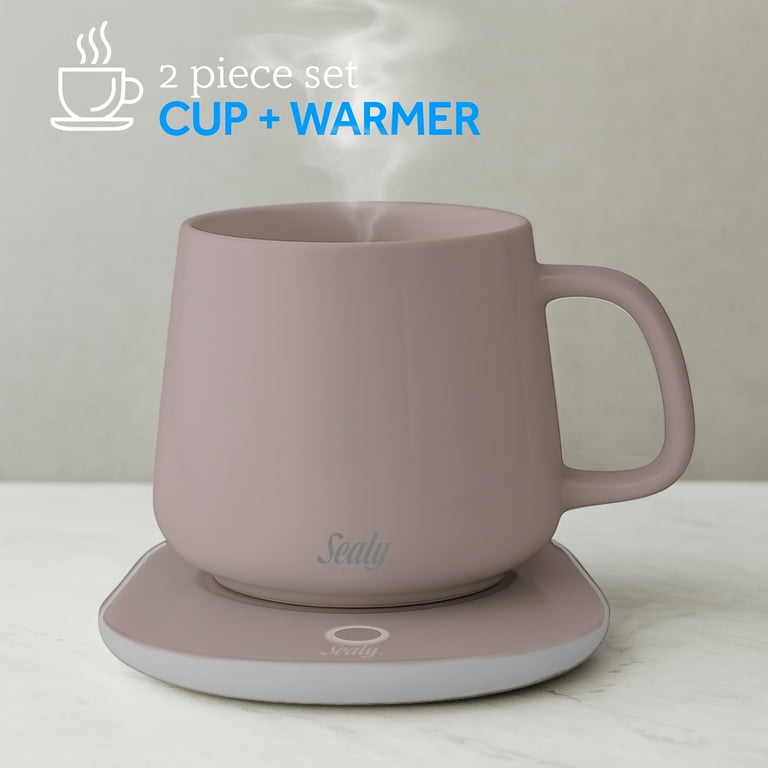 Sealy Coffee Mug Warmer with Pink Mug, USB Powered Set with Temperature  Control & Auto Shutoff - Walmart.com