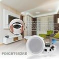 thumbnail image 5 of Pyle Audio 6.5" 2 Way 200W Bluetooth Ceiling Wall Speakers, Pair | PDICBT652RD, 5 of 6