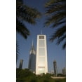 thumbnail image 2 of Young, Bill 21x32 White Modern Wood Framed Museum Art Print Titled - UAE, Dubai Jumeirah Emirates Towers in morning, 2 of 4
