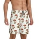 thumbnail image 2 of Fotbe Mushroom Pantalones Cortos de Pijama para Hombre, Ropa de Dormir, Pantalones de Pijama Cortos para Hombre-Medium, 2 of 6