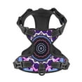 thumbnail image 4 of XMXY No Pull Dog Harness, Mandala Flower Adjustable Reflective Pet Harness with Oxford Vest, Small Size, 4 of 9