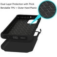 thumbnail image 5 of For TCL K33 5G T513V Shockproof Hybrid Cell Phone Cover Case - MK Black, 5 of 6