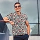 thumbnail image 4 of Balery Daisies Flowers Camisa Polo de Hombre con Estampado, de Manga Corta y Tejido Medio, Camisa Tipo Golf Polo-Large, 4 of 6
