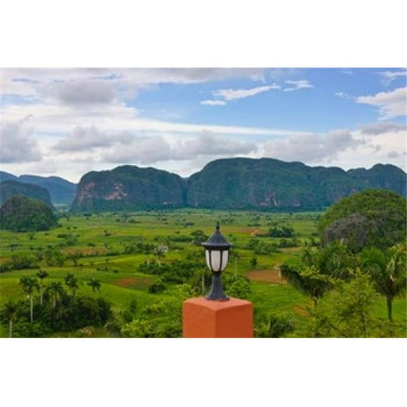 Posterazzi PDDCA11KSU0064 Limestone Hill Farming Land in Vinales Valley Unesco World Heritage Site Cuba Print by Keren Su