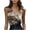 Coffee, variant on Elegant Silk Tank Tops Women Plus Size Summer Clothes Dressy Casual Floral Sleeveless Work Shirts Travel Outfits(Beige, L)