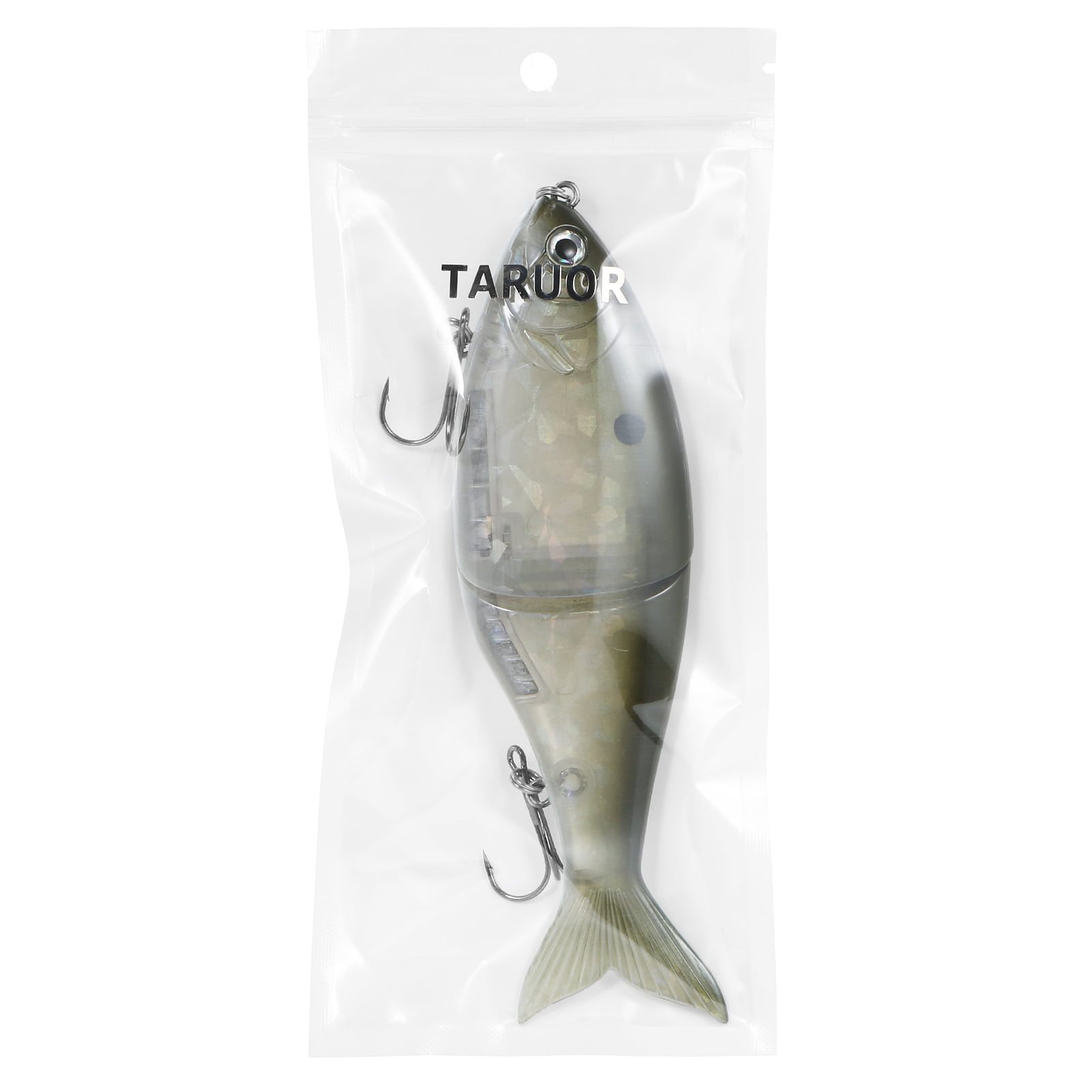 Taruor Glider Fishing Lures 178mm Glide Bait Jointed Swimbait Artificial Hard Baits Lures with Treble Hooks, Size: Color 15