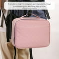 thumbnail image 3 of Mziart Insulated Lunch Bag for Women, Cute Bento Lunch Box Containers Reusable PU Leather Portable Lunch Tote Lunch Cooler for Work Picnic Travel (Pink), 3 of 9
