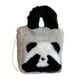 thumbnail image 4 of Bolso de peluche de panda con dibujos animados, bonito y multiusos, suave y de peluche para citas. gris, 4 of 7