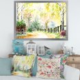 thumbnail image 3 of Designart 'Autumn Countryside The Afternoon Landscape' Traditional Framed Art Print, 3 of 4