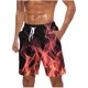 thumbnail image 1 of Pantalones Cortos Casuales para Hombre Imprimir con Bolsillos Pantalones de Playa de Cintura Elástica, Pantalones Cortos de Cintura Elástica para Hombre, 1 of 1