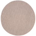 thumbnail image 3 of Safavieh Courtyard Collection CY8521-36312 Beige and Brown Indoor,  Outdoor Square Area Rug (6'7" Square), 3 of 5