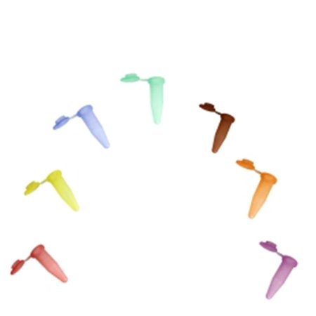 1.5 ml Flat Top Microcentrifuge Tube - 500 pk - Rainbow