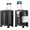 Graphite, variant on Carry on Luggage, Hard Shell Suitcase with Spinner Wheels, 20 Inch Airline Approved Suitcases with Front Pocket, Expandable Rolling Suit Case with TSA Lock, USB Port, Cup Holder - Graphite
