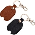 thumbnail image 1 of 2 fundas cuero para llaves rotas, con llavero, unisex, 1 of 4