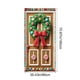 thumbnail image 3 of Seyotauo Merry Christmas Door Cover 35x71 Christmas Gift Box Present Hanging Banner Decoration Winter Holiday Bow Window Door Cover Stripes Ornaments Year Party Home Wall Outdoor, 3 of 8
