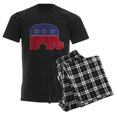 thumbnail image 6 of CafePress - Republican Elephant (NP) Men's Dark Pajamas - Men's Dark Loose Fit Cotton Pajama Set, 6 of 7