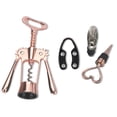 thumbnail image 1 of DALX Alloy Champagne Wine Bottle Opener Stopper Kit Drinks Bottles Cork Saver Keeper Slicer Gadget Tools Kit, 1 of 9