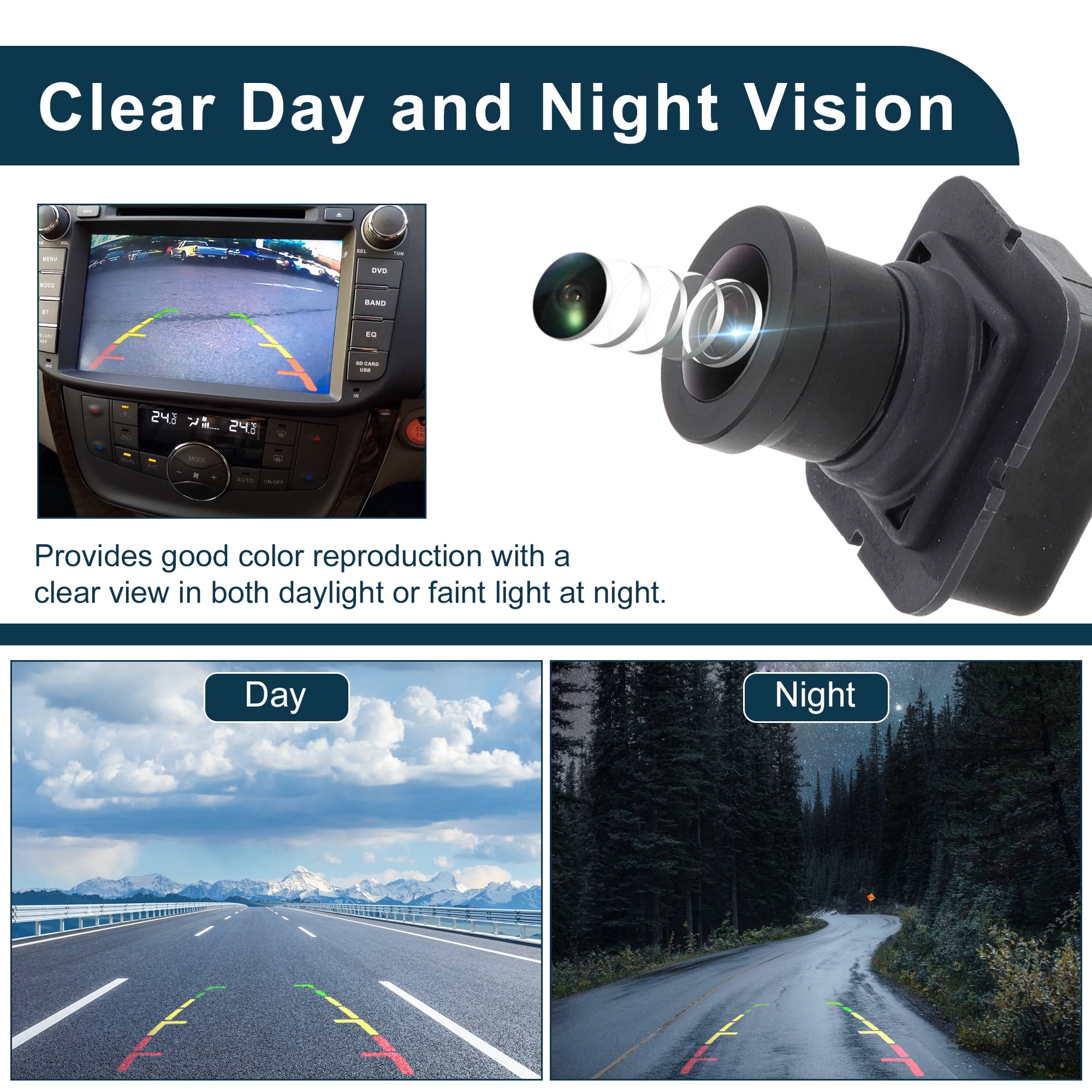 Unique Bargains Car Park Assist Camera for Chrysler Pacifica Voyager 1500 2500 3500