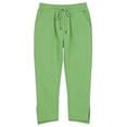 thumbnail image 4 of Fgnfyis Womens Capri Pants High Waist Casual Work Capris Lightweight Summer Athletic Stretchy Trousers Women Pants Green XL, 4 of 5
