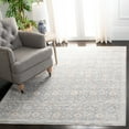 thumbnail image 2 of SAFAVIEH Moondust Durga Medallion Polyester Area Rug, Blue/Ivory, 5'3" x 7'7", 2 of 7