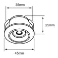 thumbnail image 5 of Lámpara Downlight LED Empotrable Óptica Dark Light, Luz Suave Cálida, LED integrado, 5 of 5