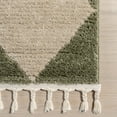 thumbnail image 4 of nuLOOM Marissa High/Low Diamond Tassel Area Rug, 6' 7" x 9', Marissa Green, 4 of 9