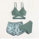 thumbnail image 2 of Odeerbi 3-11 Años Bikini de Tiras de Playa de Verano Niñas Con Braguita de Bikini Traje de Baño de Tres Piezas Con Corte Hawaiano, 2 of 4