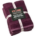 thumbnail image 4 of Prime Collections Ultra Soft Luxury Bamboo Cotton Bath Towel Set 8 Piece Towels 600 GSM 2 Bath Towels 2 Hand Towels and 4 Washcloths, 4 of 7