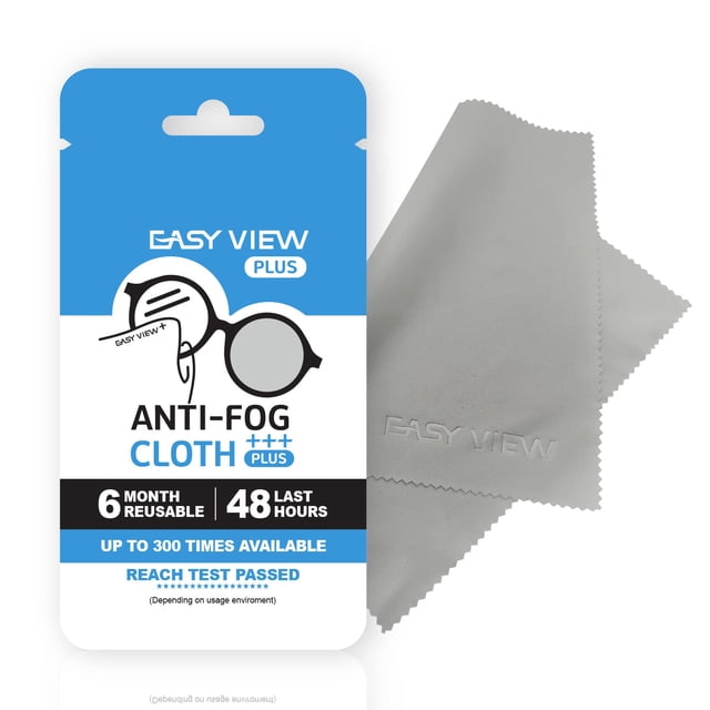 Paño de microfibra antivaho Easy View+ para gafas