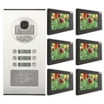 7in Video System with 6 Button Camera 6 Monitor Night Vision