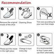 Height Increase Insoles for Men, 4 Layers Shoe Height Inserts to Make You Taller, Multi-Layer Invisible Boosting Lifts Soles for Women Kit with Air Cushion Heel Height 3.54 Inch