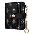 thumbnail image 2 of Small Wallet For Women Bifold Leather Pocket Coin Credit Card Holder With RFID Blocking Gothic-inspired Designs, 2 of 6