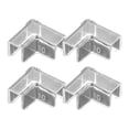 thumbnail image 2 of Trayknick 4Pcs Tank Corner Protectors Soft Easy to Use Thick Tight Fit Triangle Keep Safety PVC Transparent Design Fish Tank Protective Covers Aquarium Accessory, 2 of 13