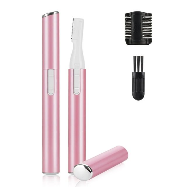 CHOK Rasoir Électrique pour Poils du Visage et Sourcils, Kit de Rasage pour Femmes