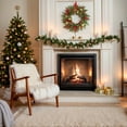 thumbnail image 5 of Gnwei Christmas Wreath, 20 Inch Christmas Wreaths for Front Door, Large Winter Door Wreath with Ball Ornaments, Berries and Norfolk Pines, Xmas Decor for Indoor Outdoor Wall Windows, 5 of 9