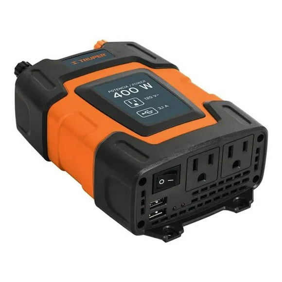 Inversor Corriente 400 W Truper 10449 Truper INCO-400