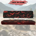 thumbnail image 4 of Uorisanigo UTV Seat Covers Set Non-Slip Seat Pad Cover Fit for Kawasaki Mule 4010 2009-2023 2025, Dustproof Red Bat Print Padded Protector Replacement UTV Accessories, 4 of 7
