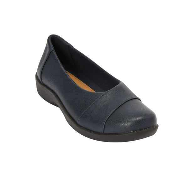 Comfortview Comfortview Women's Wide Width The Gab Flat Shoes