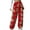 Red#Fuzzy Joggers, variant on YOIAVAIOY Womens Star Print Pants Fuzzy Fleece Lounge Pant Wide Leg Joggers Winter Warm Casual Bottoms Cozy Pjs Pink M