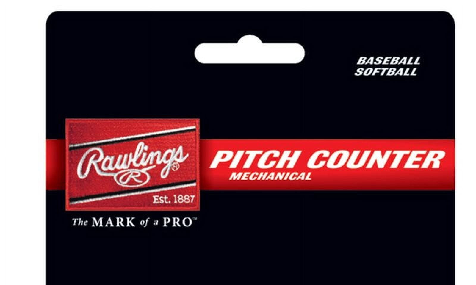 (3 pack) Rawlings Mechanical Coaches Umpire Pitch Counter, Baseball Softball Blend 1 Count